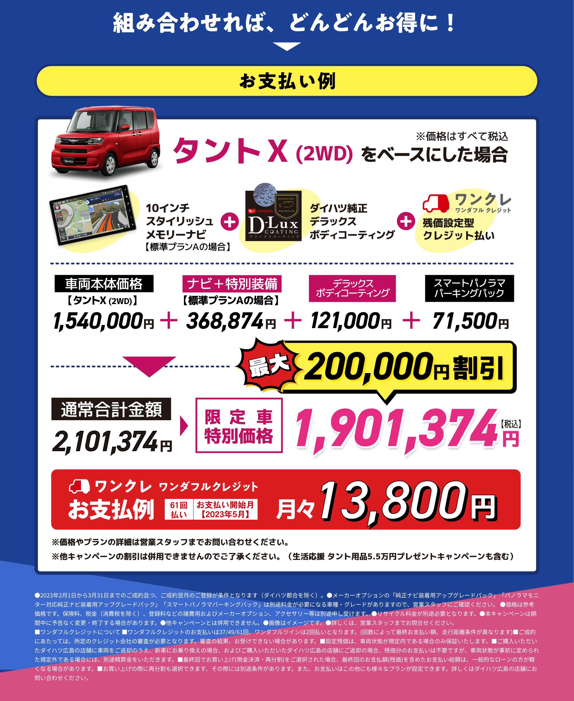 大決算フェア | ダイハツ広島販売